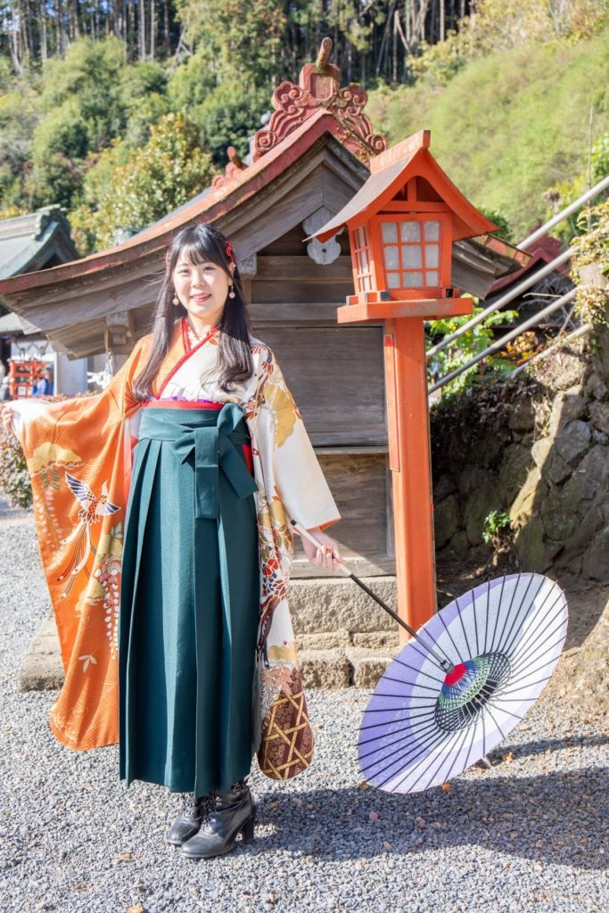 さくらゆき 北織さよさん 太平山神社にて